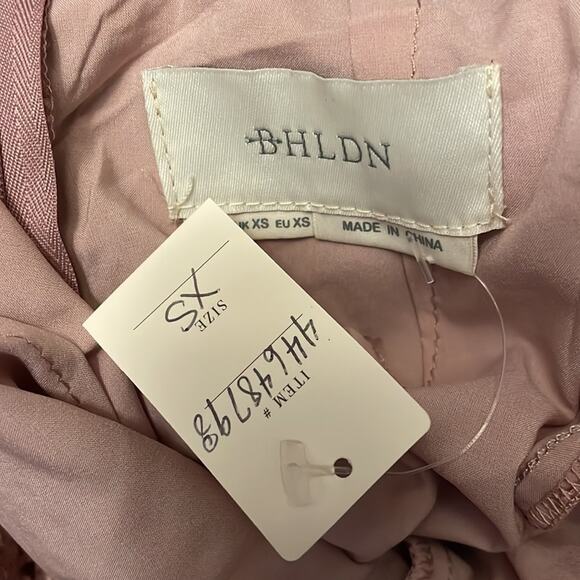 Bhldn Connor crochet dress in mauve - Picture 6 of 7